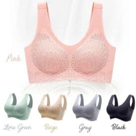 Women's Fashionable Sports Bra - Seamless, Wireless, and Comfortable Workout Tops in Multiple Colors