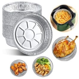 Variety of Non-Stick Aluminum Foil Liners in different shapes and sizes=